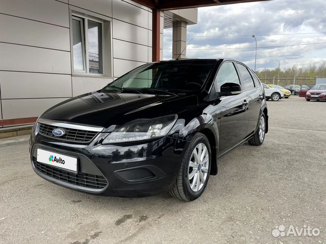 Ford Focus, 2009, 2009 с пробегом 142 000 км, цвет Чёрный, цена - 259 160 руб., кузов - Хетчбек 5-дверный